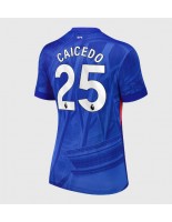 Chelsea Moises Caicedo #25 Hjemmedrakt Dame 2025-26 Korte ermer